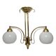 Vintage Art Nouveau pendant light, Poland, 1970s