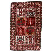 Vintage 1950s French Savonnerie style rug 117cm x 193cm - 1C1244