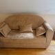 Velvet sofa