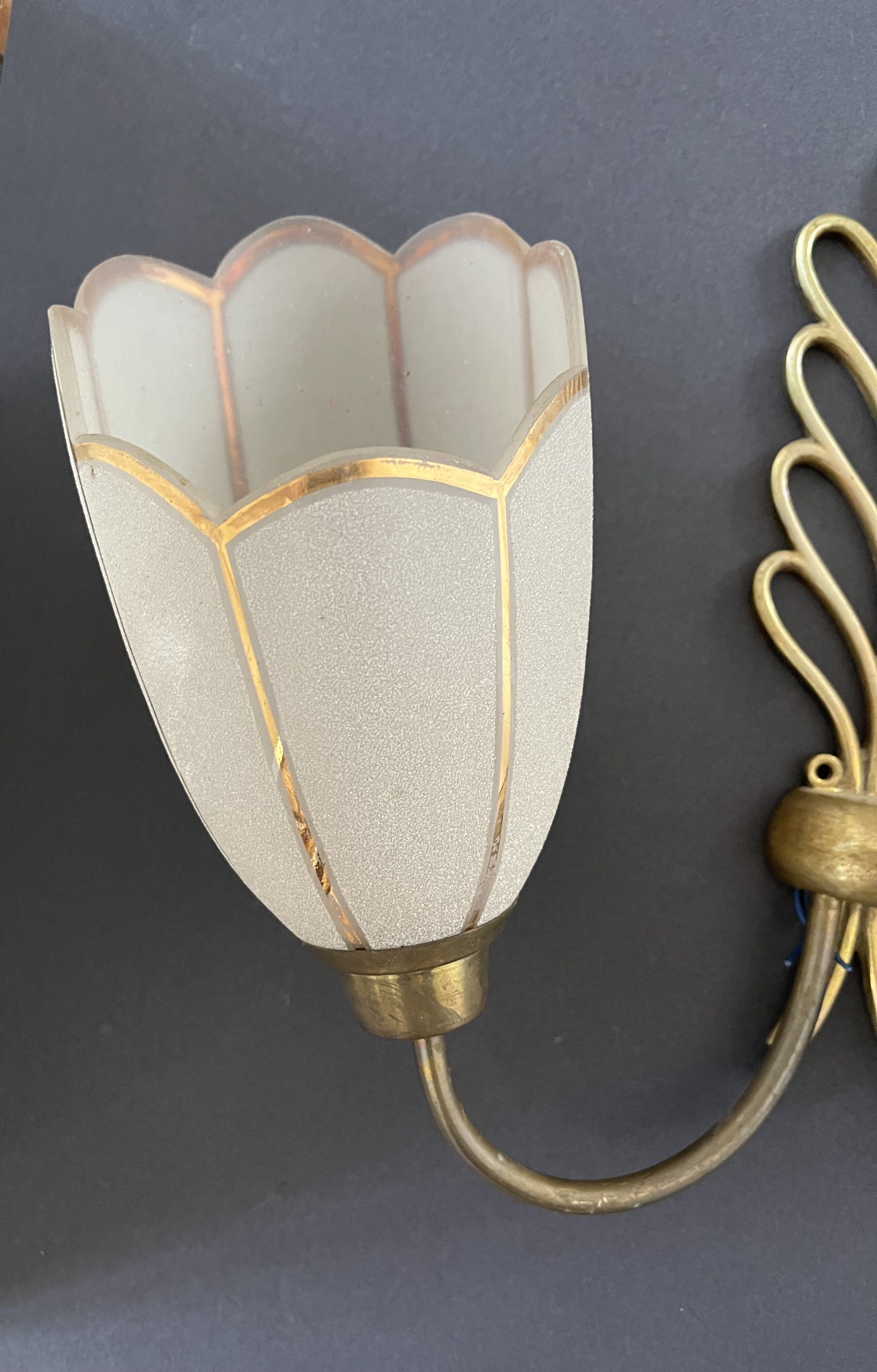 Pair of Art Deco sconces