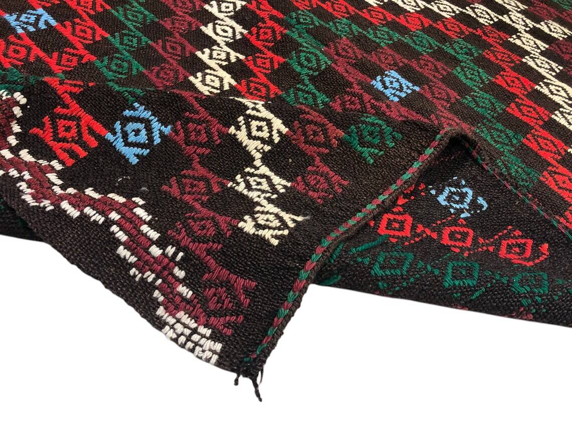 Geometric Turkish Kilim Rug