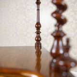Late 19th Century Inlaid Corner Shelf, 1890s
