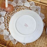 Set of 14 deep flat and dessert plates with defect FT Jasmins Badonviller