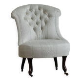 Chaise de chambre française victorienne