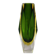 1960s Astonishing Green Vase By Flavio Poli for Seguso. Made in Italy