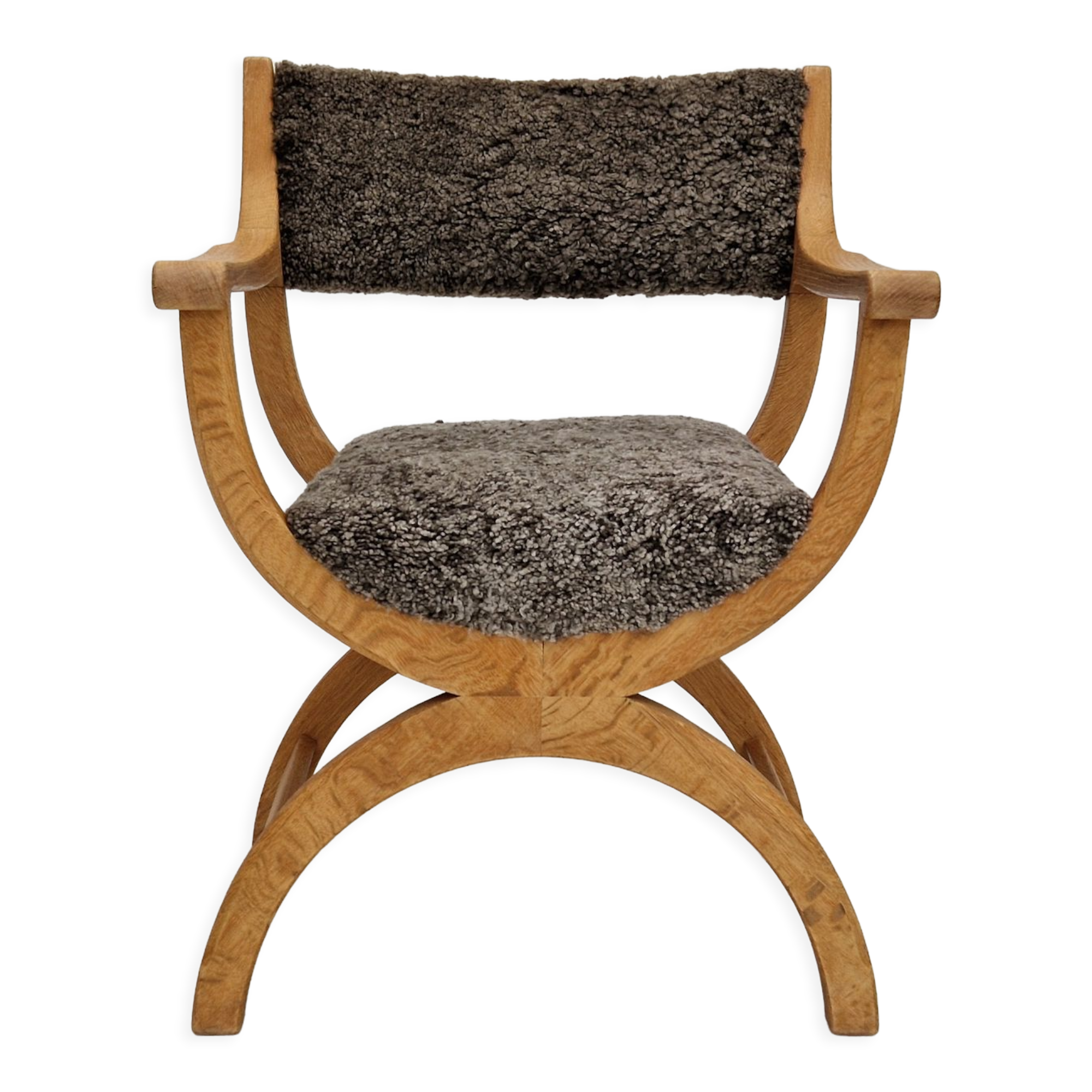 Armchair model "Kurul" by Henning Kjærnulf, 1960