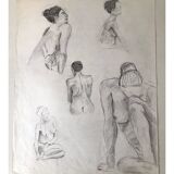 Drawing Composition Living Model