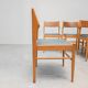 Vintage Scandinavian Dining Chairs, 1970s.