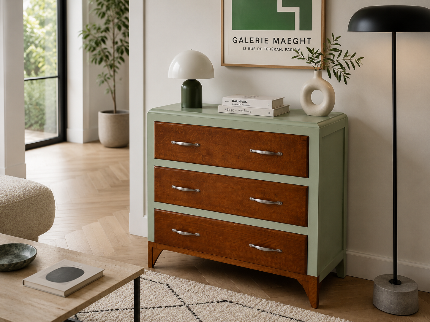 Vintage chest of drawers