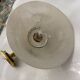 Large Brass Murano Glass Sconces Set of 10