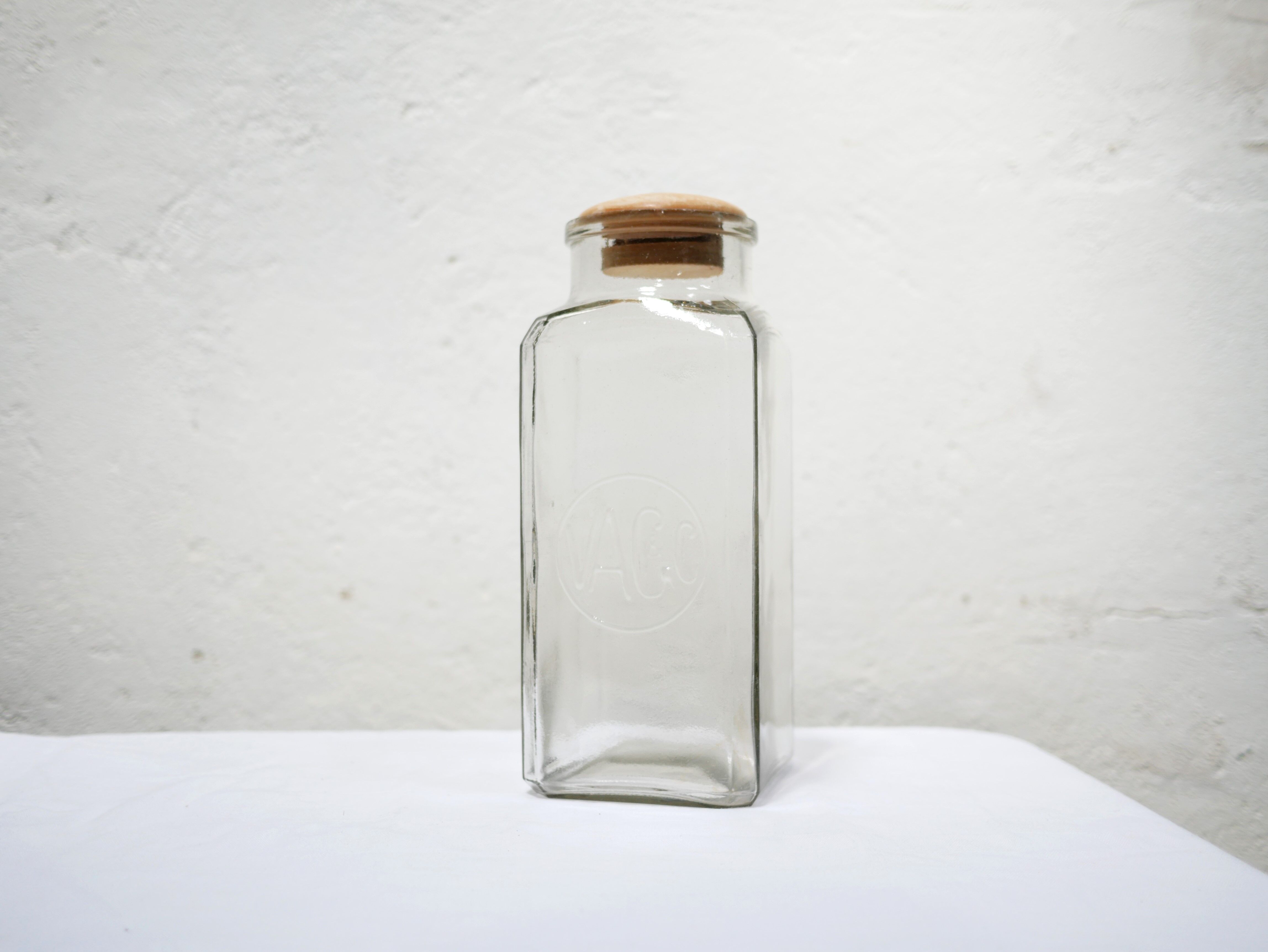 Vintage glass jar by et Compagnie