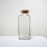 Vintage glass jar by et Compagnie