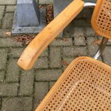 Fauteuils Cesca de Marcel Breuer. Italie, années 1960. Lot de 2