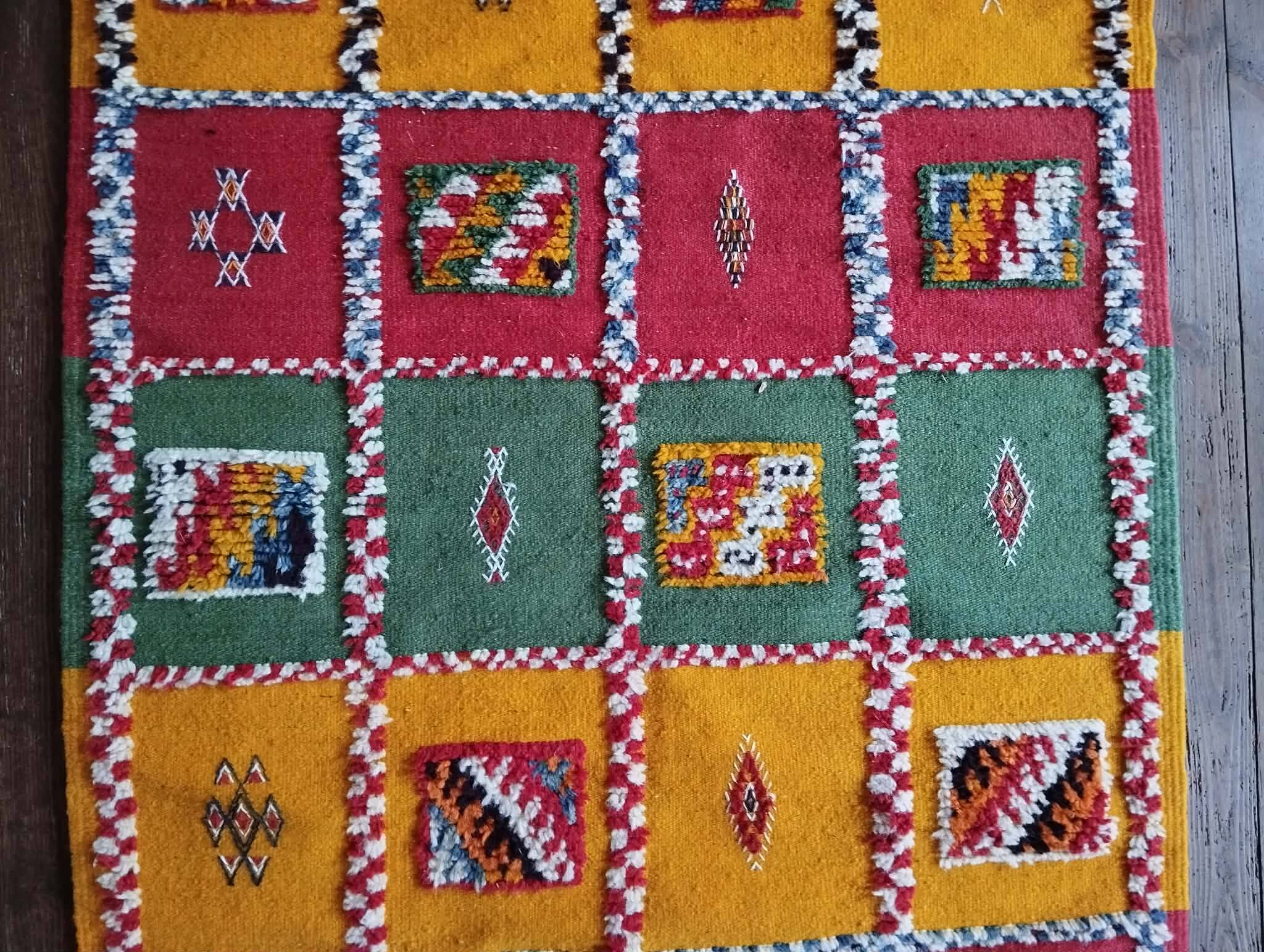 Handmade Berber Kilim Taznakht 150x100cm