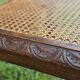 Round Table Set with 4 Characterful Carved Oak Chairs