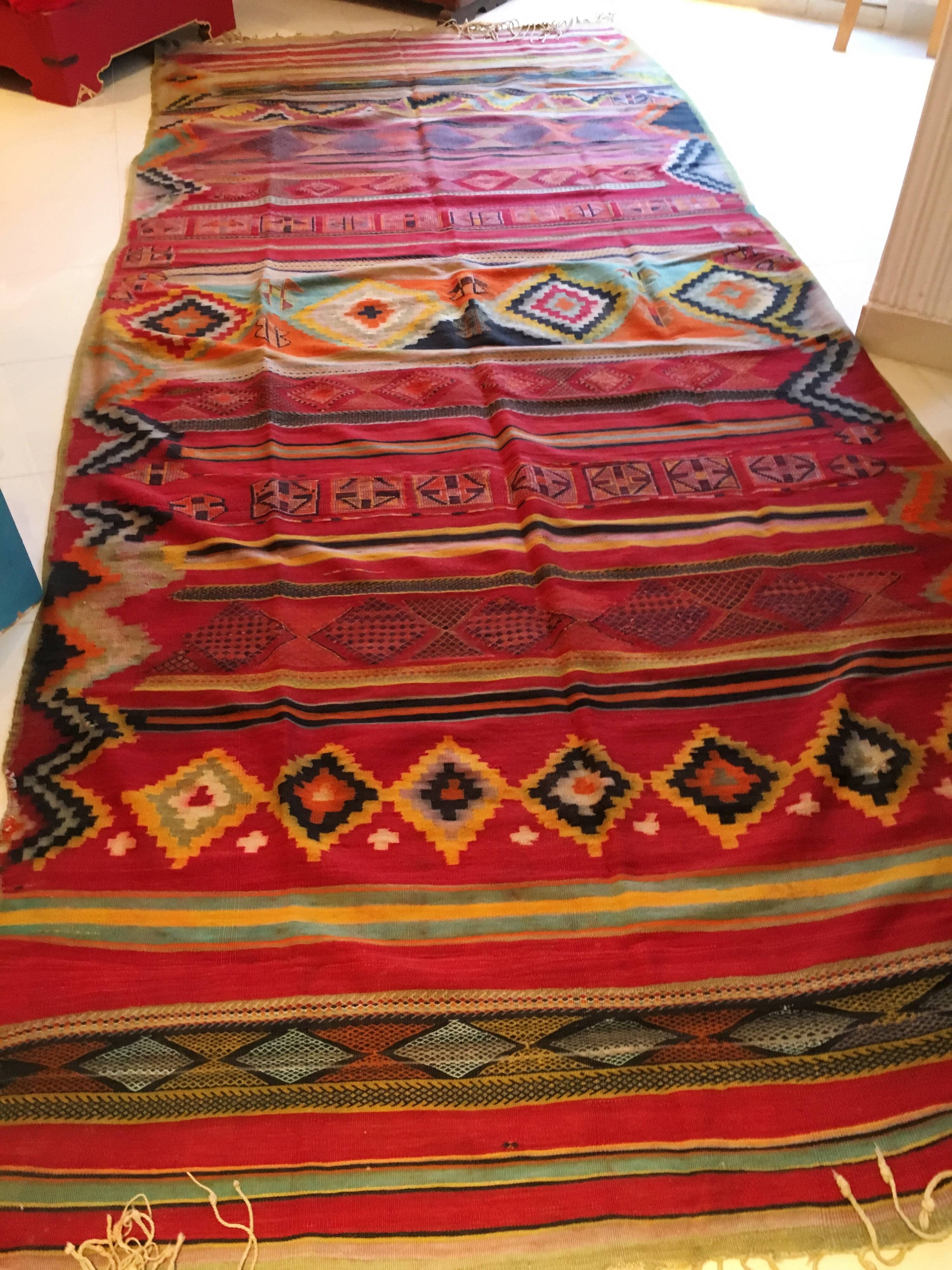 Wool kilim