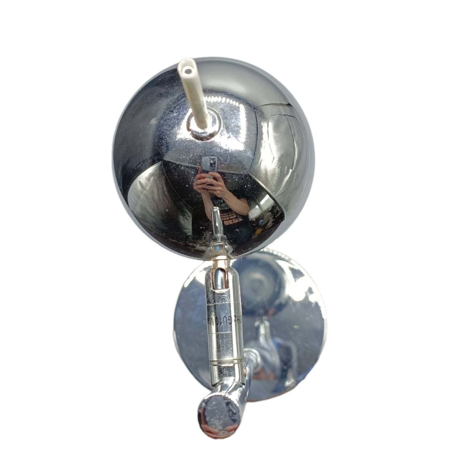 Lampe vintage Eyeball - chrome -Agemob