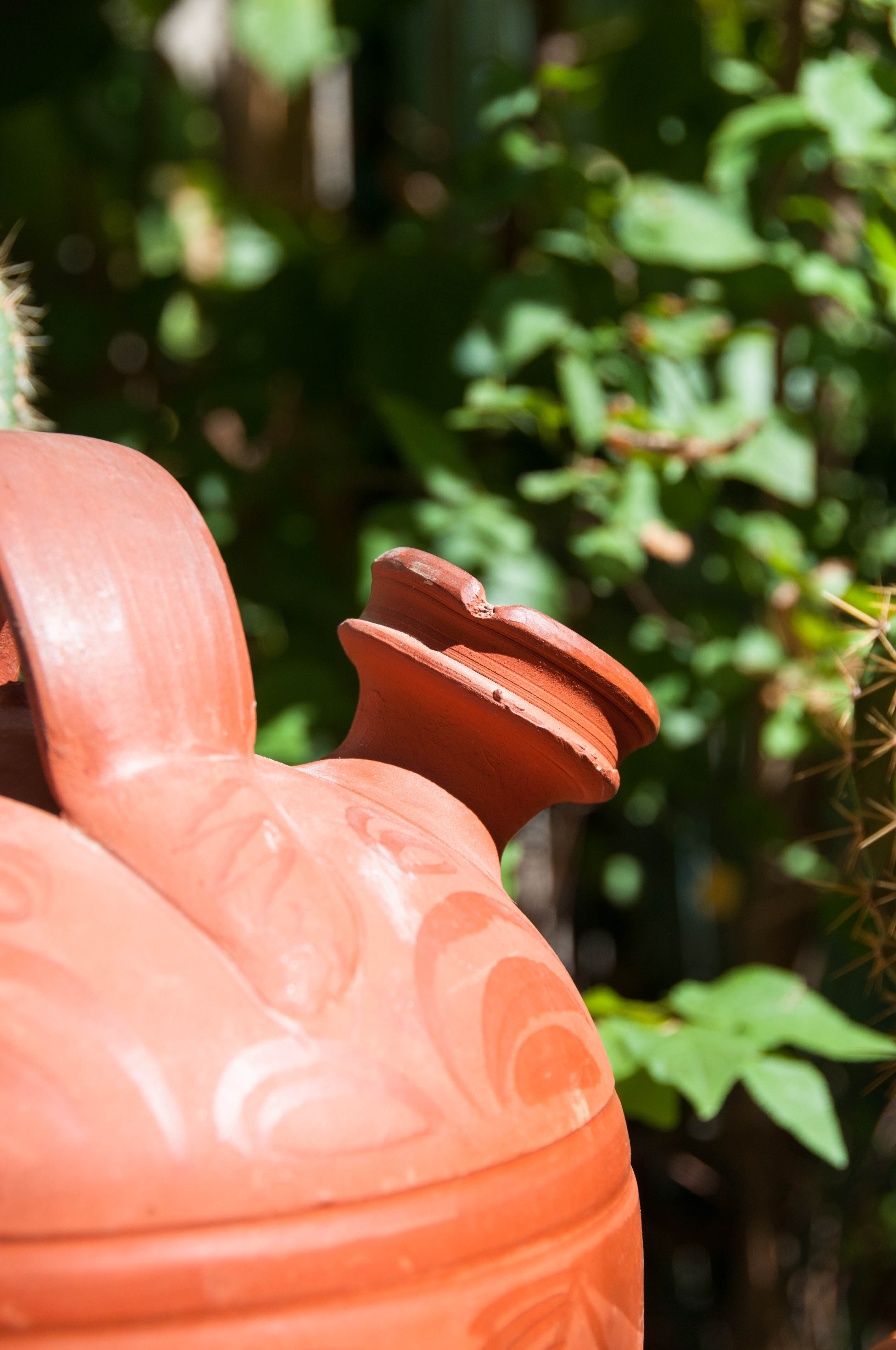 Terracotta jug