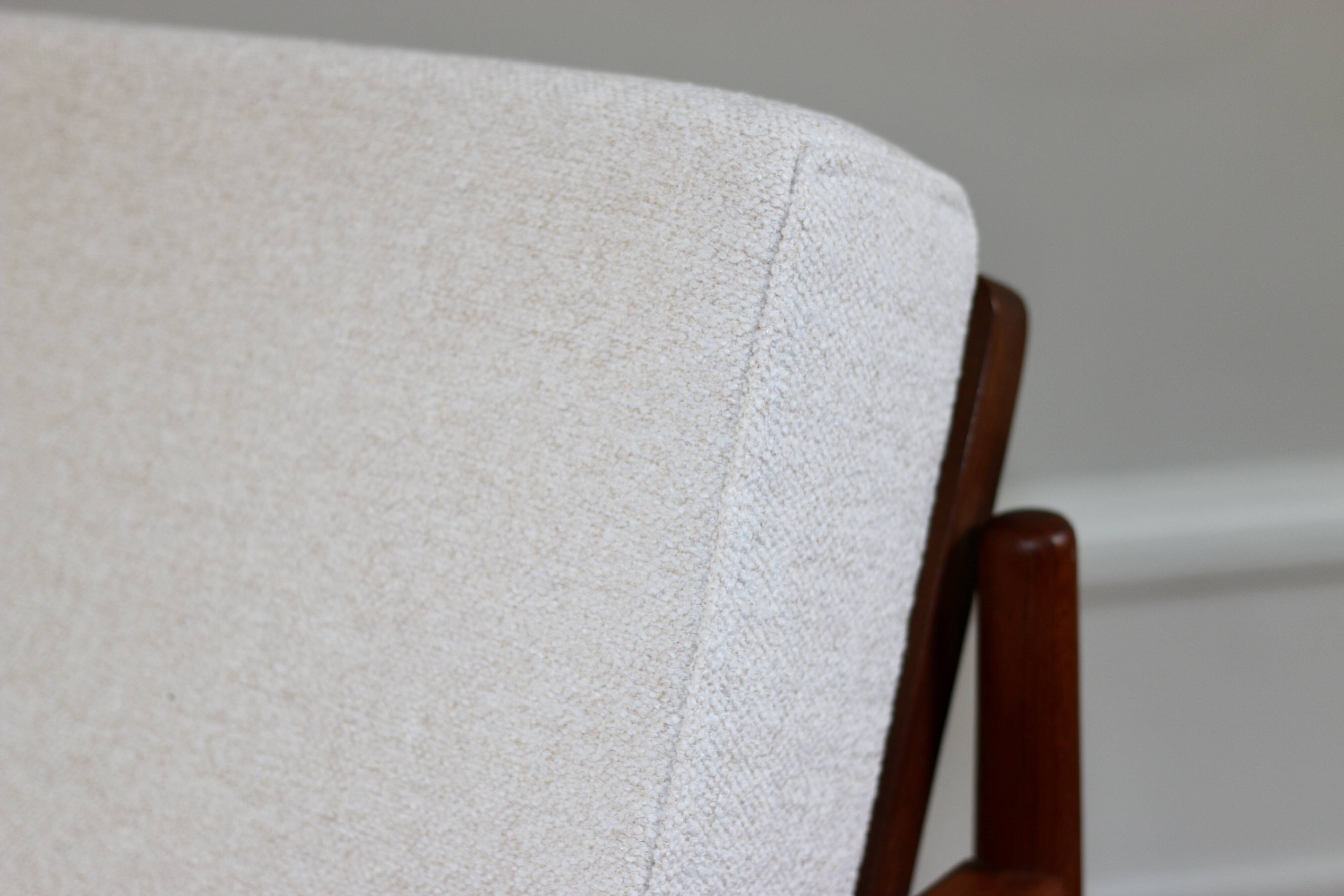 Vintage Scandinavian teak armchair, 1960