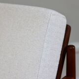 Vintage Scandinavian teak armchair, 1960