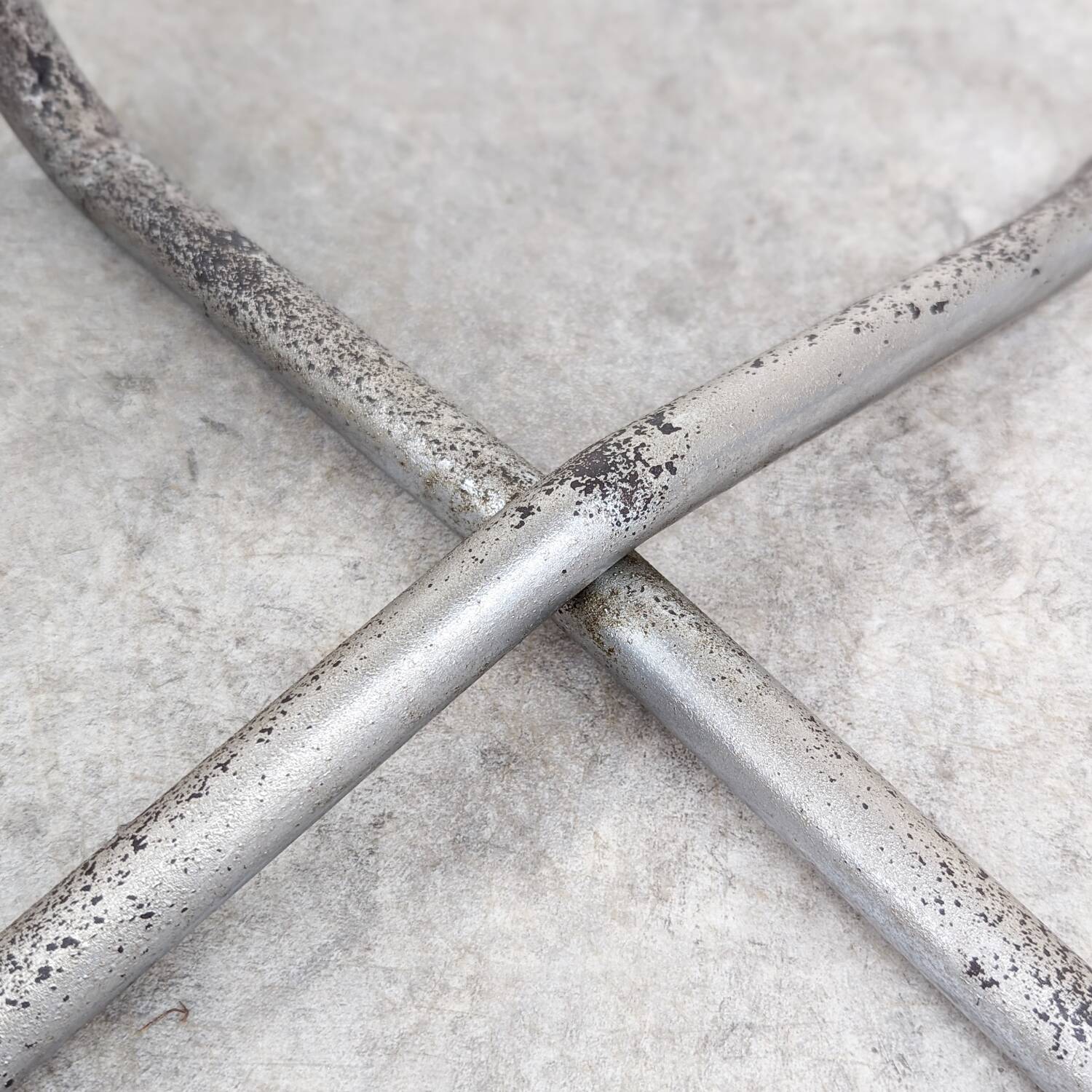 Tubular steel hocker by Karel Ort for Gottwald, 1930s