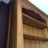 Solid oak library