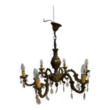 Bronze pendant chandelier