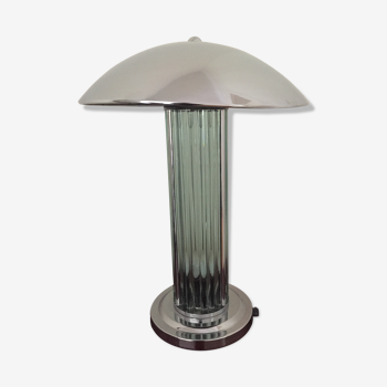 Superb lamp art deco tubes glasses