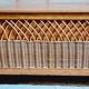 Bench chest veneer oak and rattan