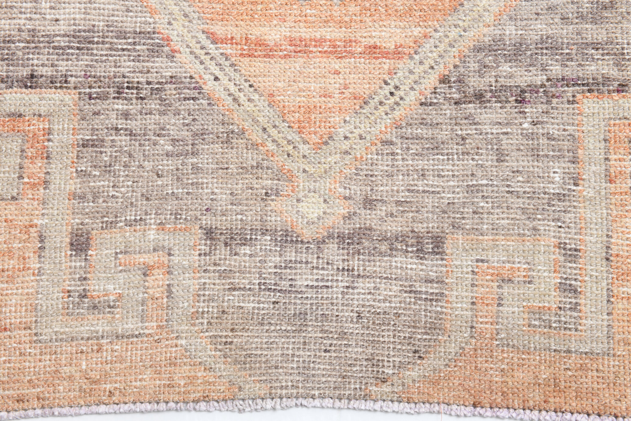 3X11 Oushak Runner Rug, Handmade Runner Rug, 3x11 Runner Rug, 349x86Cm