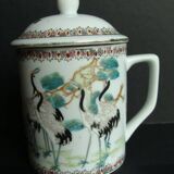 Vintage covered teacup