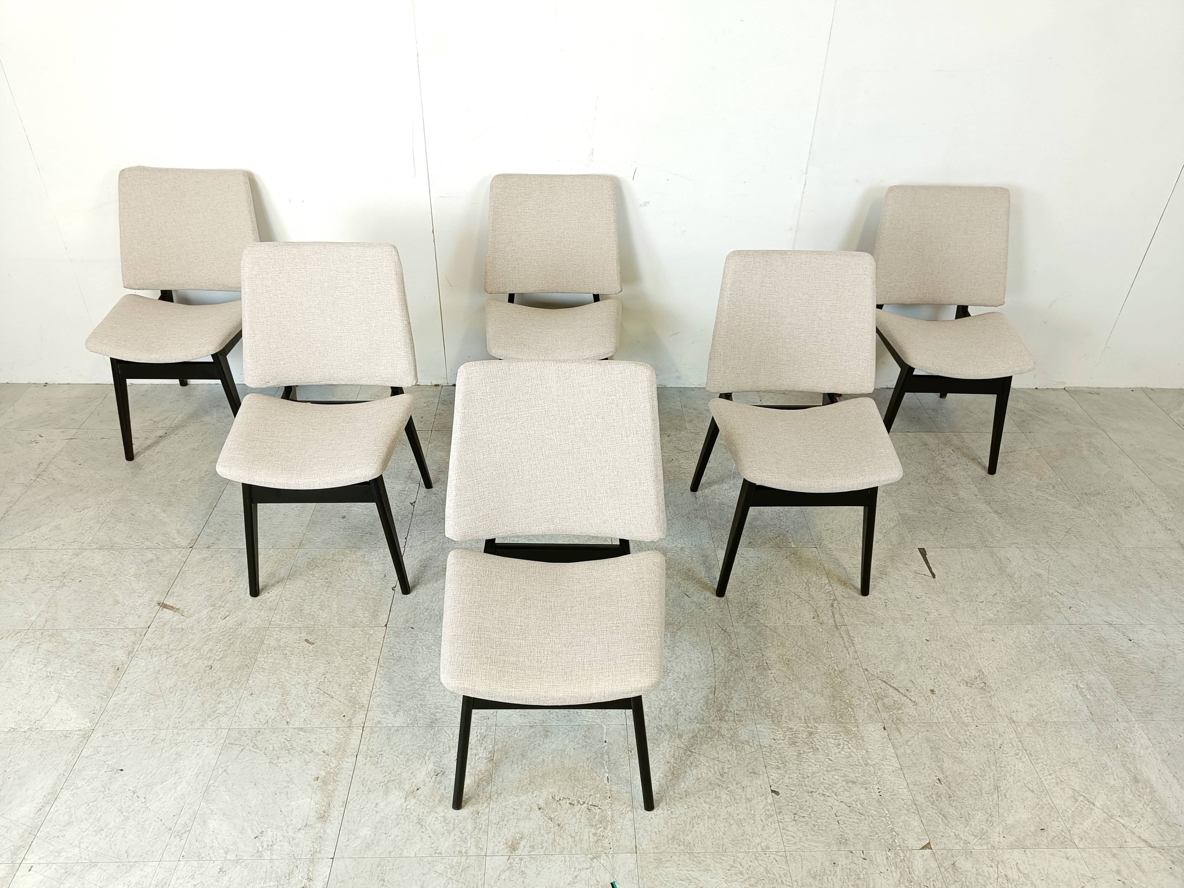 Chaises de salle à manger vintage par Jos De Mey, 1950