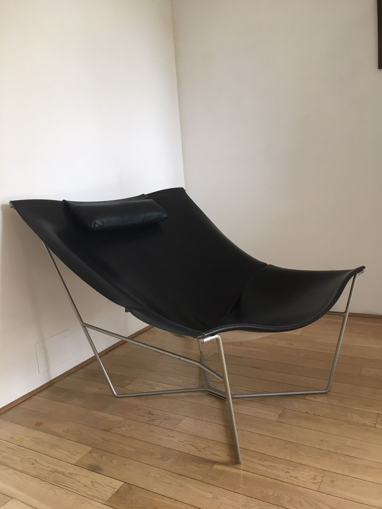 Leather armchair habitat Semana