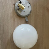 Vintage opaline glass ceiling light