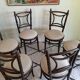 Set of 6 Fischel bistro chairs, early 1900s