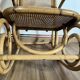 Adult model rattan rocking chair