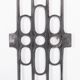 Fixation de porte moulée brutaliste des années 1980, Allemagne