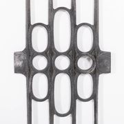 Fixation de porte moulée brutaliste des années 1980, Allemagne