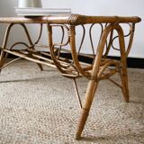 Rattan coffee table