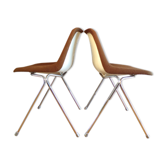 Paire de chaises de Robin Day pour Airborne