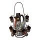 Fat lava ceramic liquor service by vallauris, france