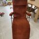 Vintage Pierson velvet reclining armchair – 1970s/80s