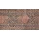 Vintage Turkish hallway rug 63x725 cm