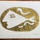 Lithographie et relief en or fin Georges Braques