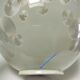 Ceramic vase with crystallizations by Bernard Guipouy stamped