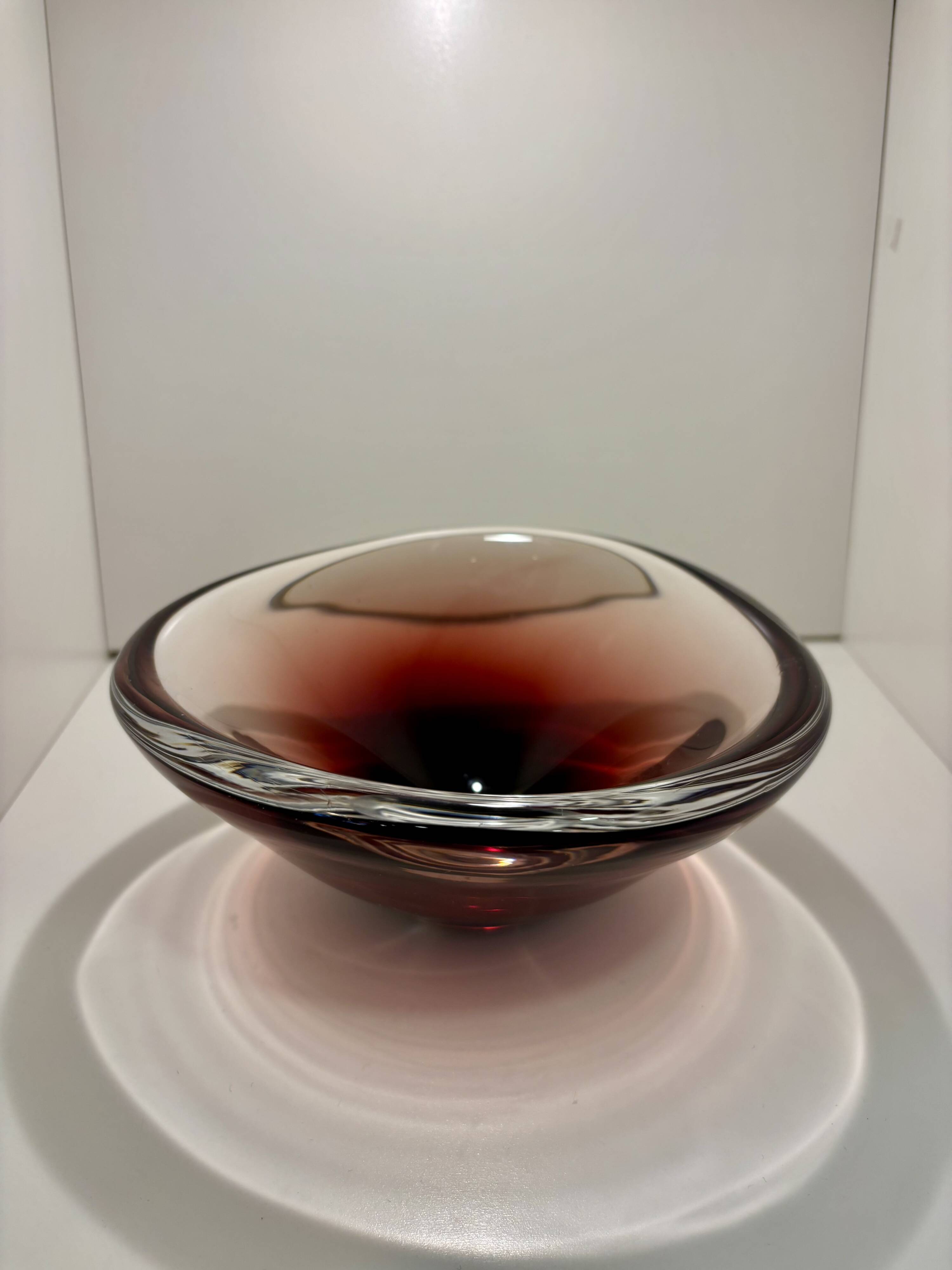 Glass bowl - Sven Palmqvist - Orrefors - Sweden - 1960