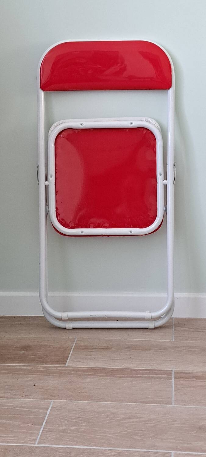 Seletti Pantone Folding Chair Red