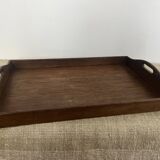 Large wooden platter
