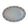 Oval dish Gien twentieth century