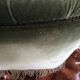 Fauteuil crapaud et repose-pieds
